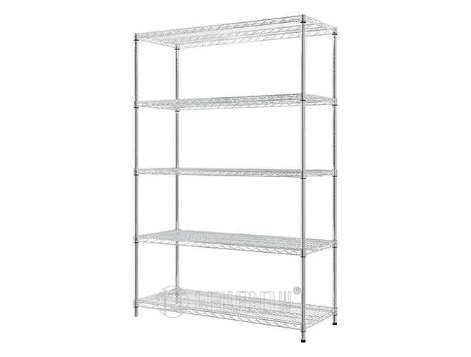 Maximum Strength Chrome Shelving Professional Grade Factory & Warehouse (3)