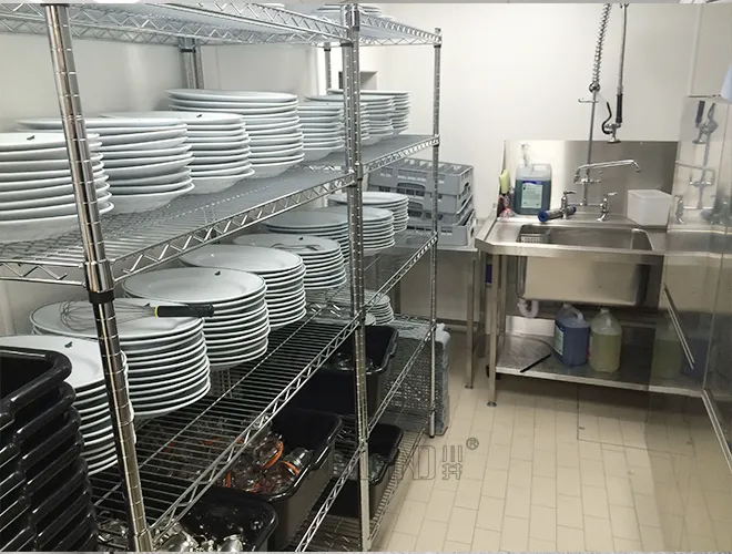 5 Tier Adjustable Storage Shelf Metal Storage Rack Wire Shelving Unit (3)