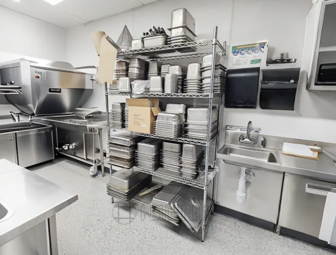 5 Tier Adjustable Storage Shelf Metal Storage Rack Wire Shelving Unit  (2)