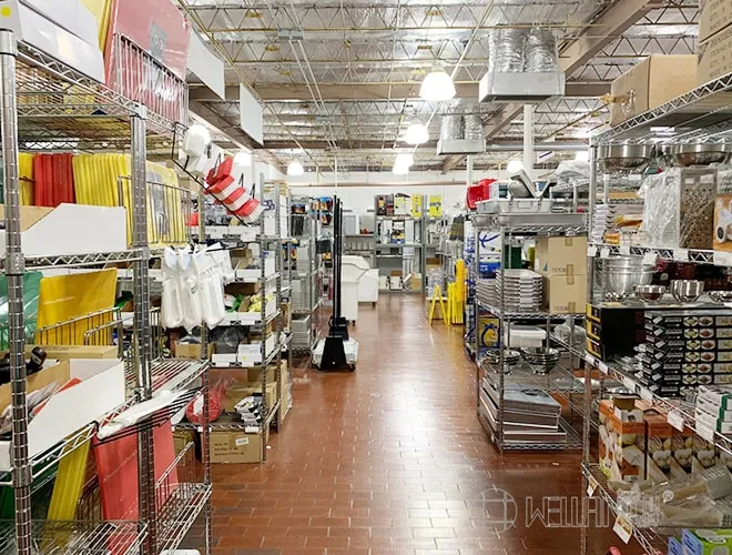 knock down convenience 6 tiers OEM chrome metal wire shelf for supermarket store