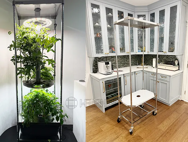 Stainless Steel Indoor Grow Rack (2)