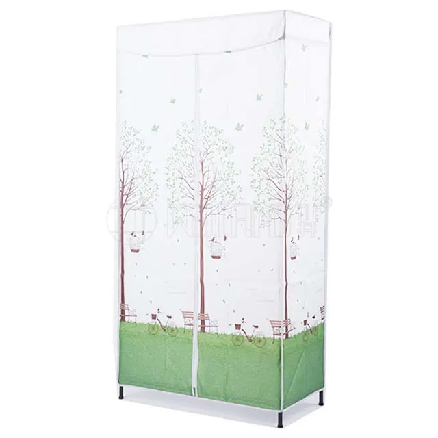 Chrome Wire Shelving Garment Rack Metal Wardrobe with 3 Storage Wire Shelves (2)