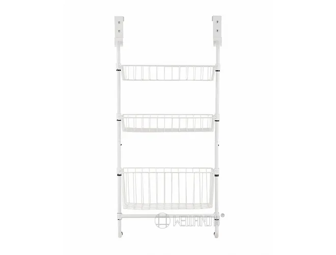 3-Tier Over The Door Pantry Organizer - Hanging Spice & Wall Rack（5）