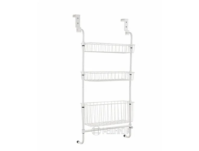 3-Tier Over The Door Pantry Organizer - Hanging Spice & Wall Rack（6）