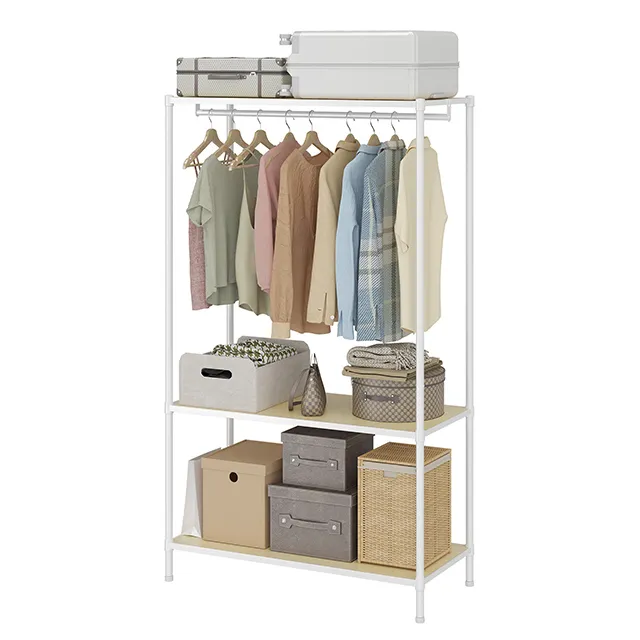 3-tier-white-bamboo-fiber-garment-rack-with-metal-and-wood-yellow-technology-wood (2)