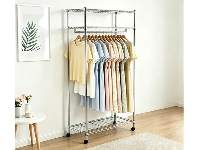 chrome-plated-steel-frame-with-3-open-wire-tiers-and-casters-ideal-for-retail-or-home(2)
