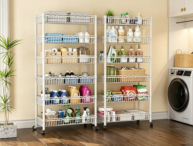 6-tier-white-wire-basket-rack-mobile-kitchen-storage-cart (3)