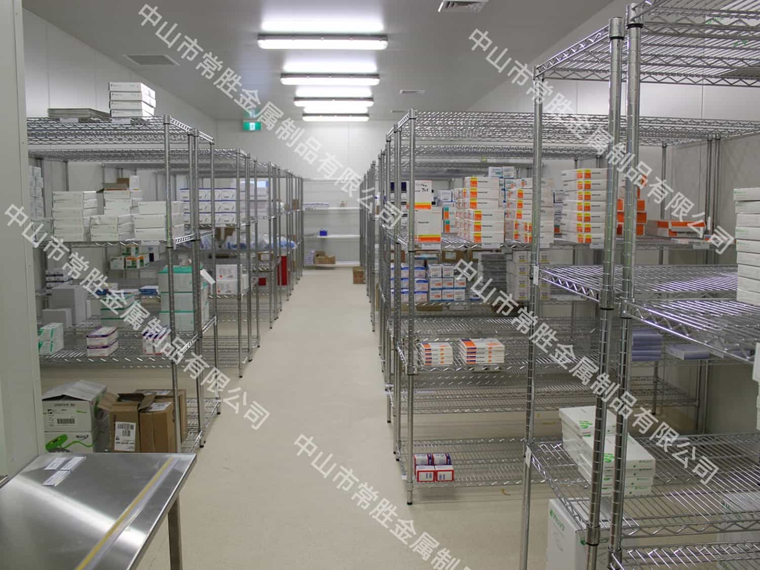 Wire Shelves in Hospital Pharmaceutical Warehouses.jpg