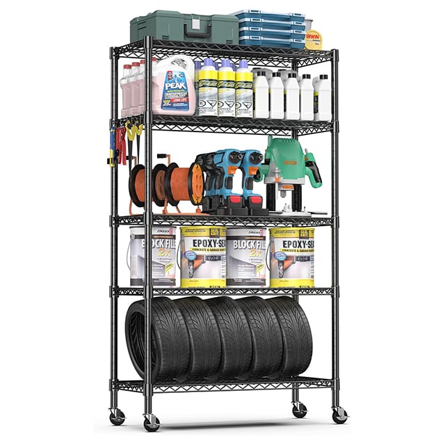 5-Tier Black Wire Shelving with Wheels.jpg